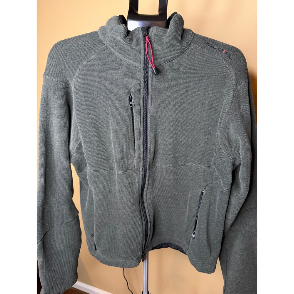 Polo Ralph Lauren RLX Mens XL Full  Zip‎ Fleece Jacket RL Performance